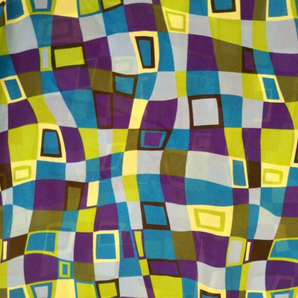 Rebecca Jones, Blue *Button Up Shirt, 2X - Picture 6 of 9